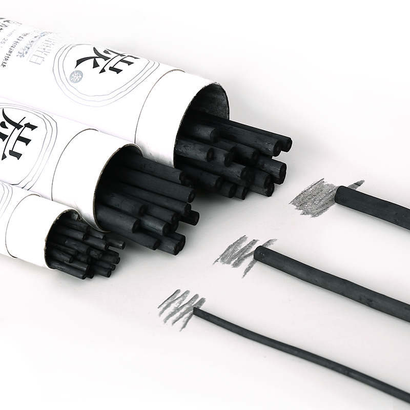 Sketching Charcoal Set - 25PCS Vine Charcoal Sticks, Willow Professional