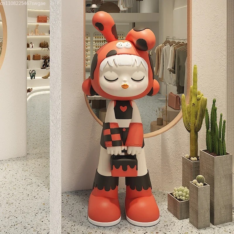 Art Cartoon Girl Statue Indoor - đánh giá và giá Art Craft Resin