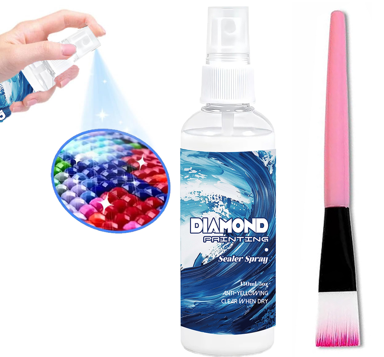 150ml Diamond Painting Sealant - đánh giá và giá Art Craft Resin