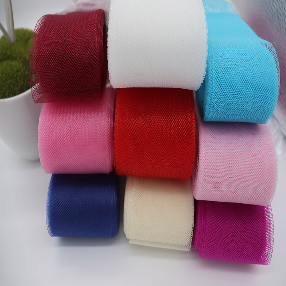 Soft Polyester Mesh Ribbon Fla - đánh giá và giá Art Craft Material