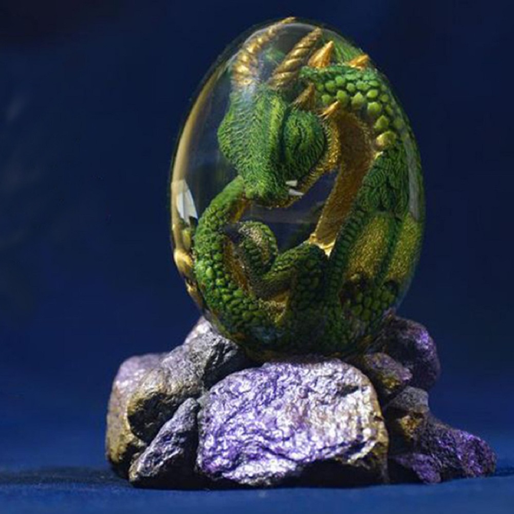 Lava Dragon Egg Statue With St - đánh giá và giá Art Craft Easter
