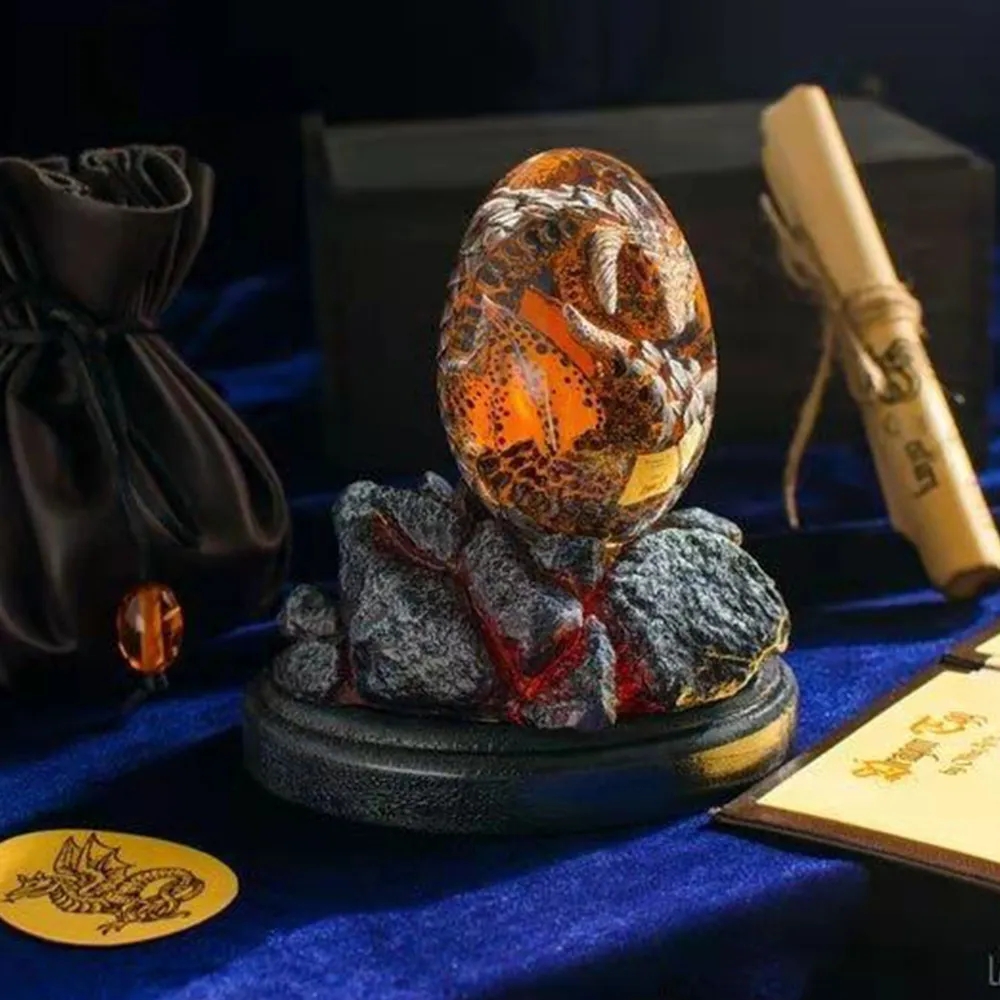 Lava Dragon Egg Statue With St - đánh giá và giá Art Craft Easter