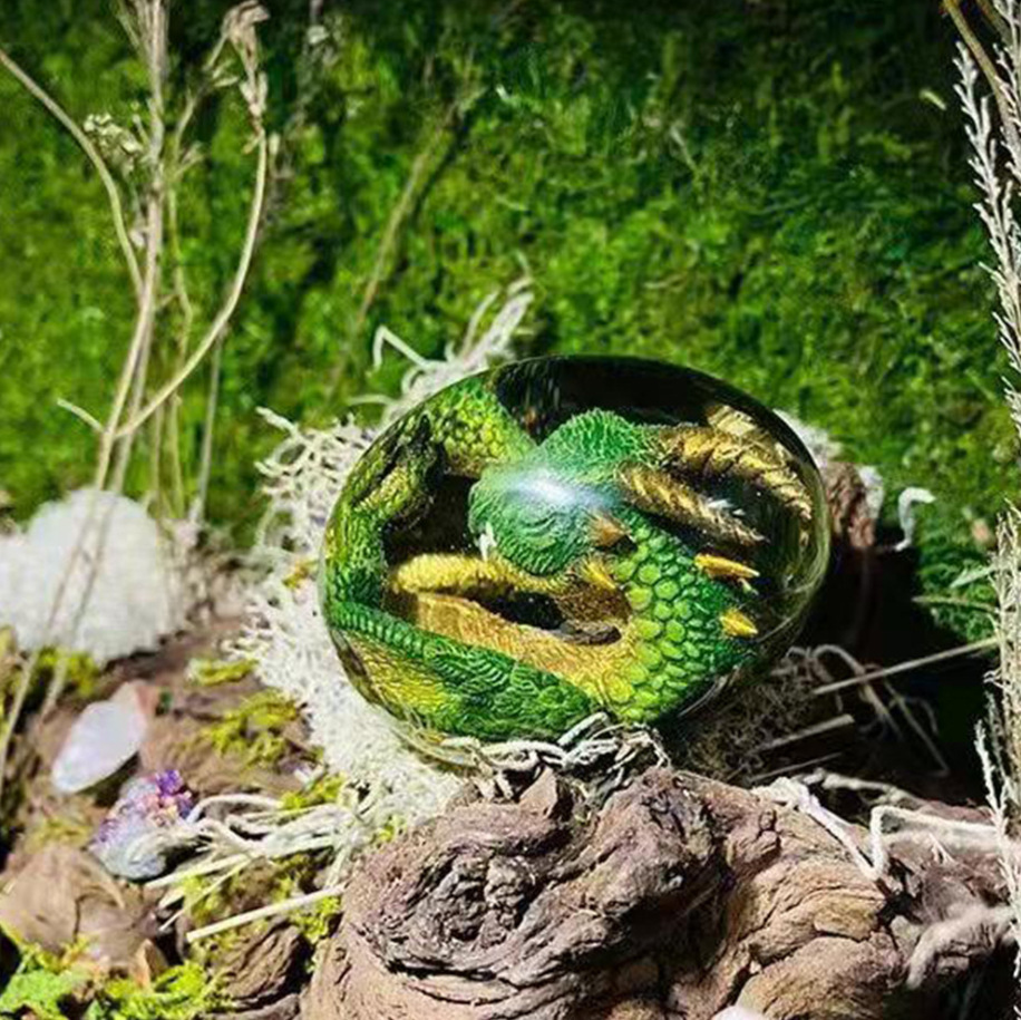 Lava Dragon Egg Statue With St - đánh giá và giá Art Craft Easter