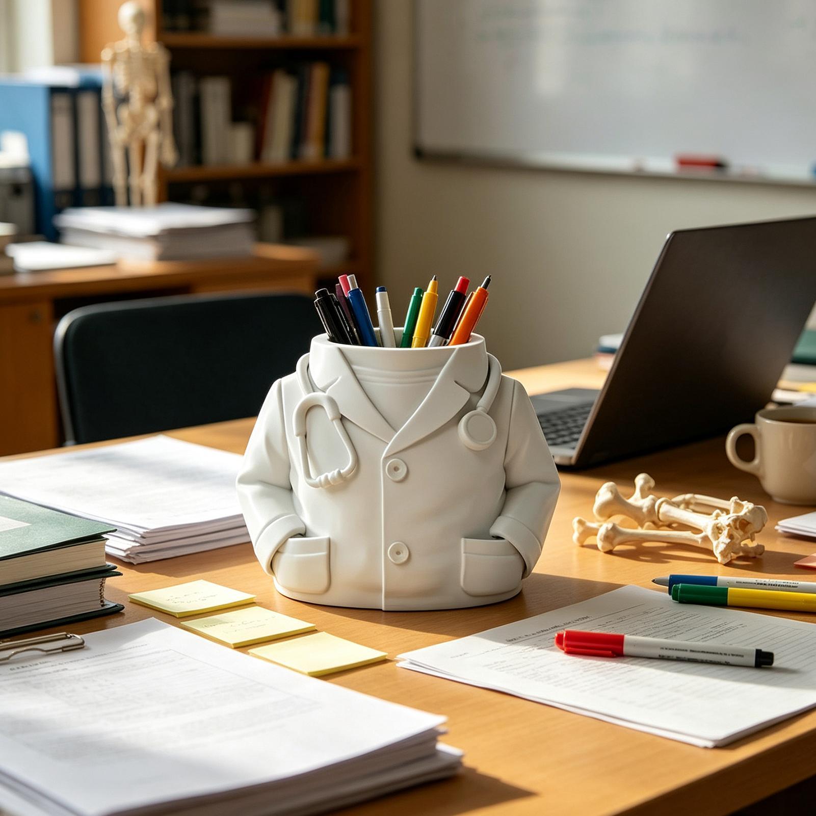 Desktop Art 3D Printed Doctor  - đánh giá và giá Art Craft Stationery