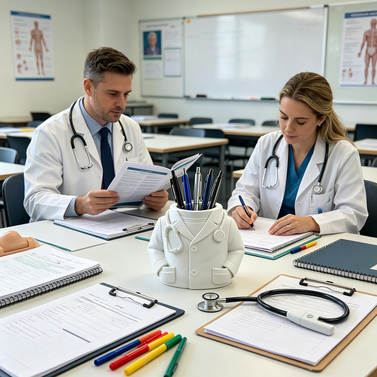 Desktop Art 3D Printed Doctor  - đánh giá và giá Art Craft Stationery