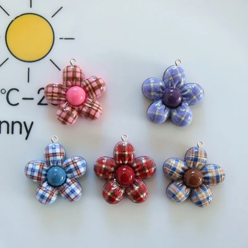 10Pcs Sweet Flower Planar Resi - đánh giá và giá Art Craft Resin