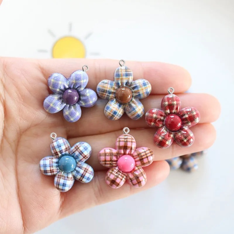 10Pcs Sweet Flower Planar Resi - đánh giá và giá Art Craft Resin