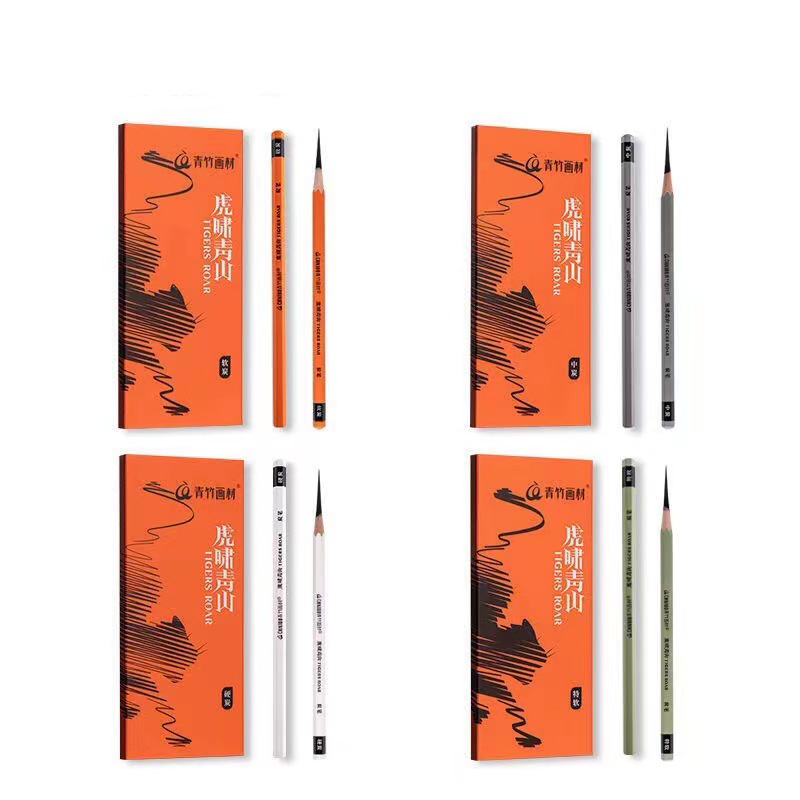 10 Pack Sketch Black Charcoal  - đánh giá và giá Sketching Charcoal Set