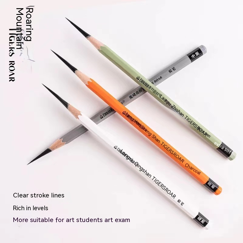 10 Pack Sketch Black Charcoal  - đánh giá và giá Sketching Charcoal Set