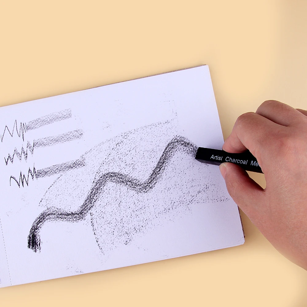 6pcs Sketch Charcoal Bars Set  - đánh giá và giá Sketching Charcoal Set