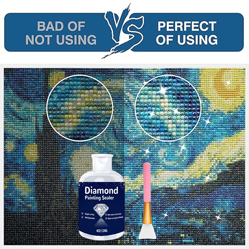 Diamond Painting Sealant, Art  - đánh giá và giá Art Craft Resin