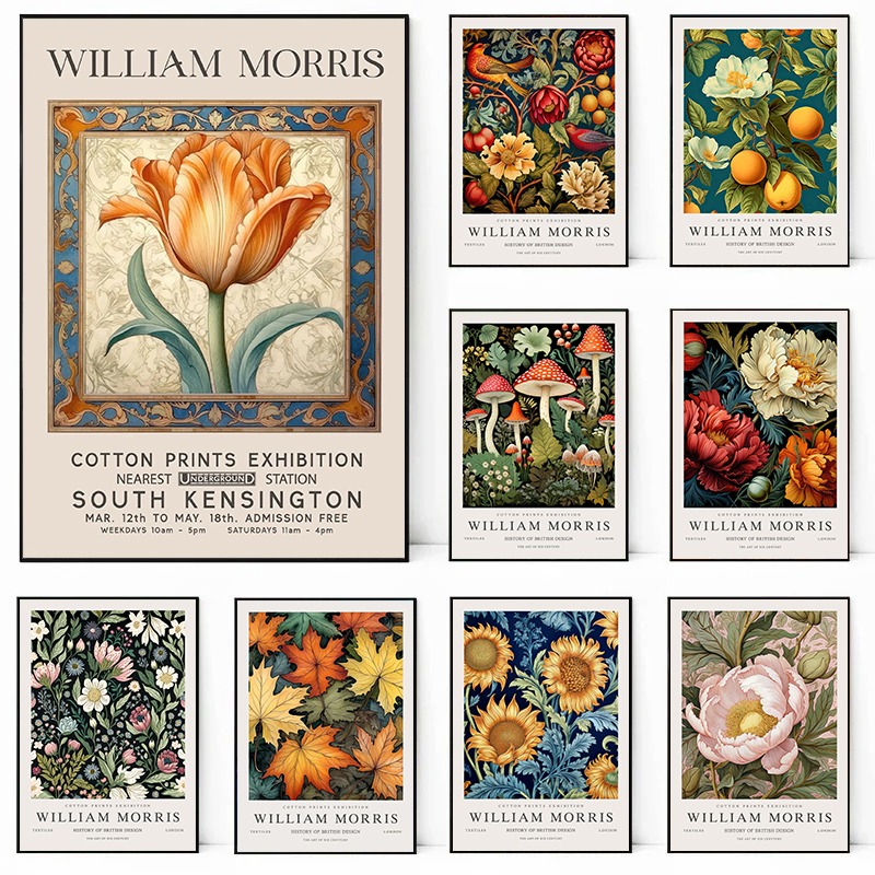 1PC  William Morris Exhibition - đánh giá và giá Art Craft William Morris