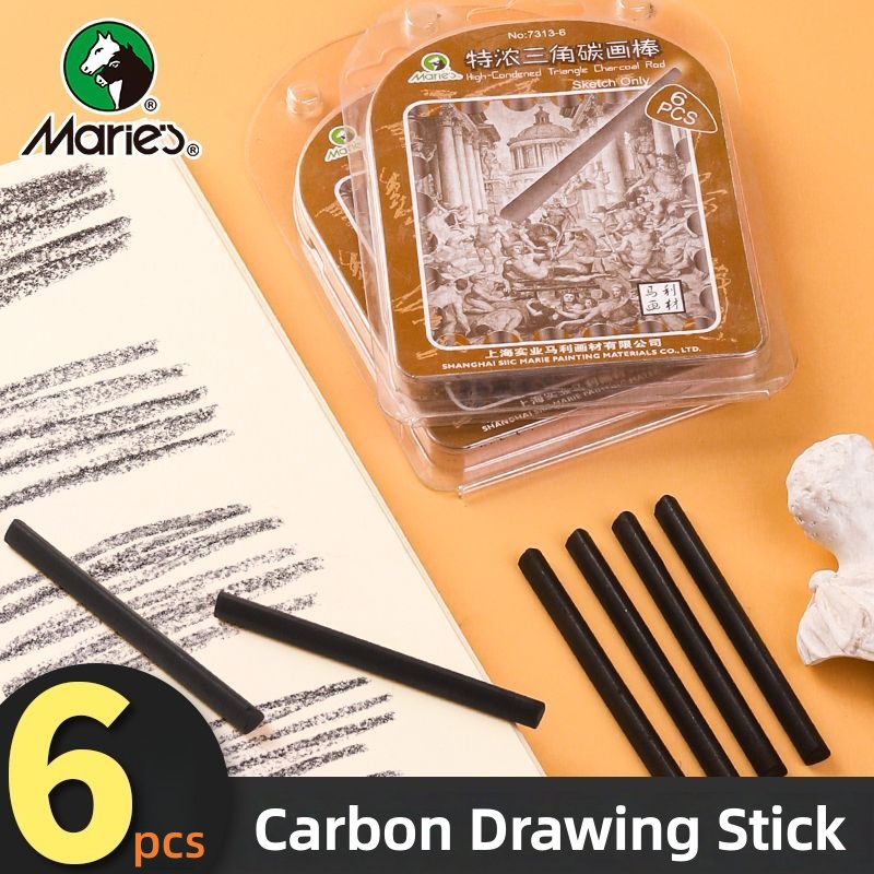 Triangle charcoal drawing stic - đánh giá và giá Sketching Charcoal Set