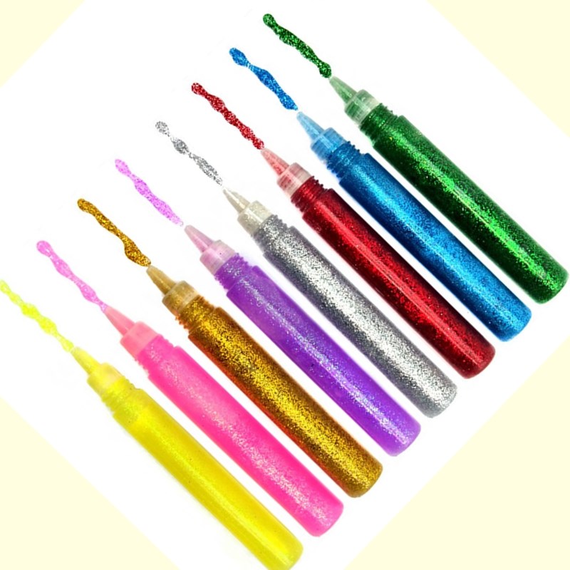1 Màu Vẽ Lấp Lánh Bột Keo Tự L - đánh giá và giá Art Craft Stationery