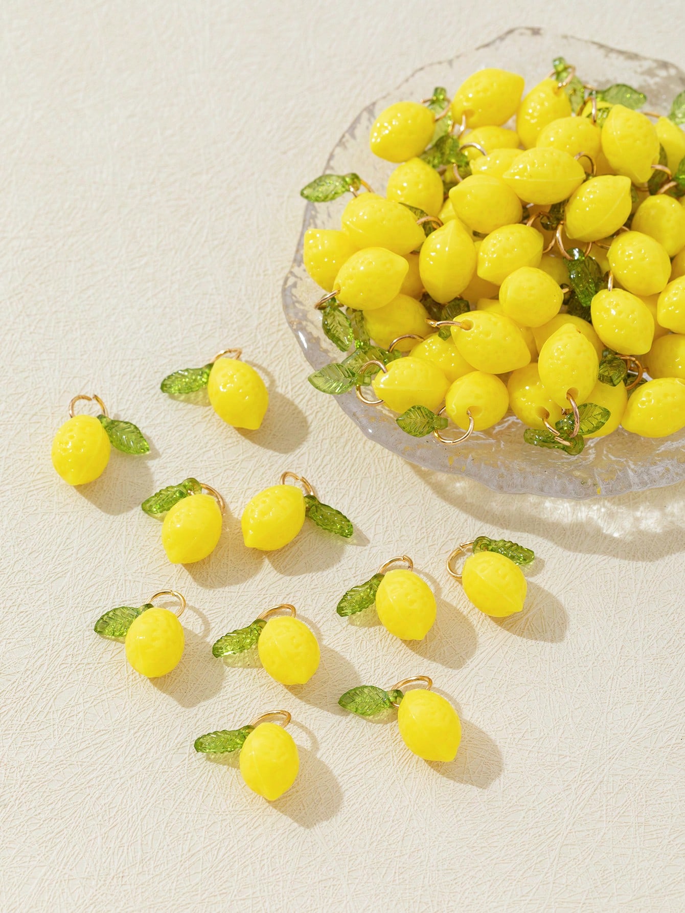 10Pcs 3D Lemon Resin Charms Pe - đánh giá và giá Art Craft Resin
