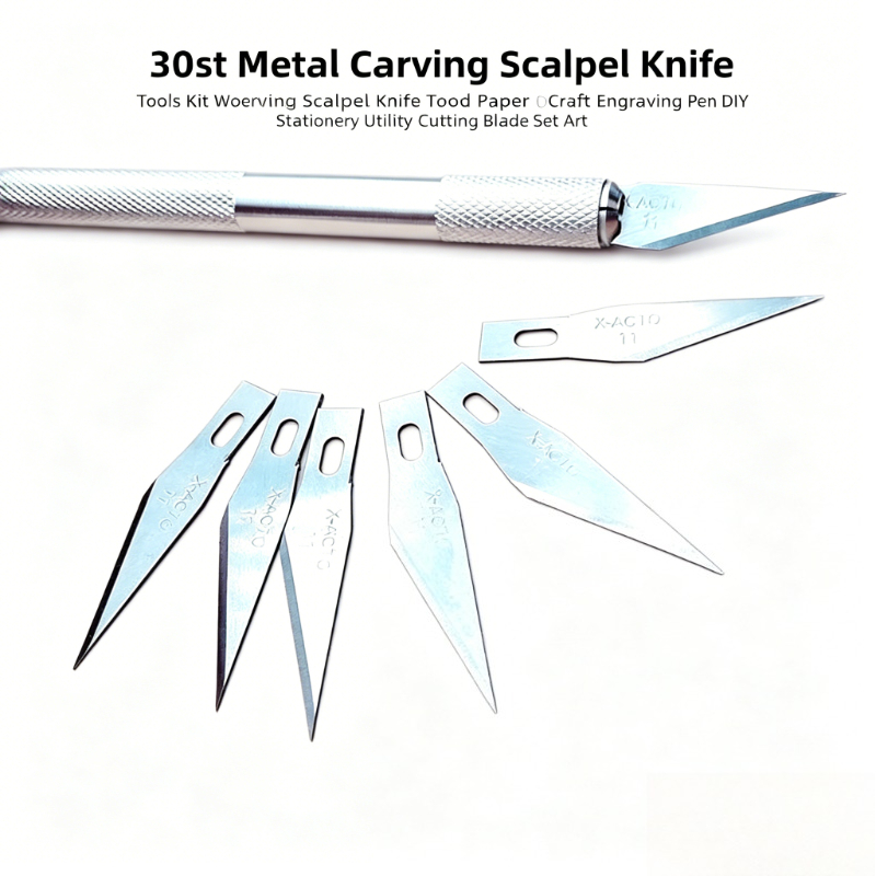 30Set Engraving Scalpel Knife  - đánh giá và giá Art Craft Stationery