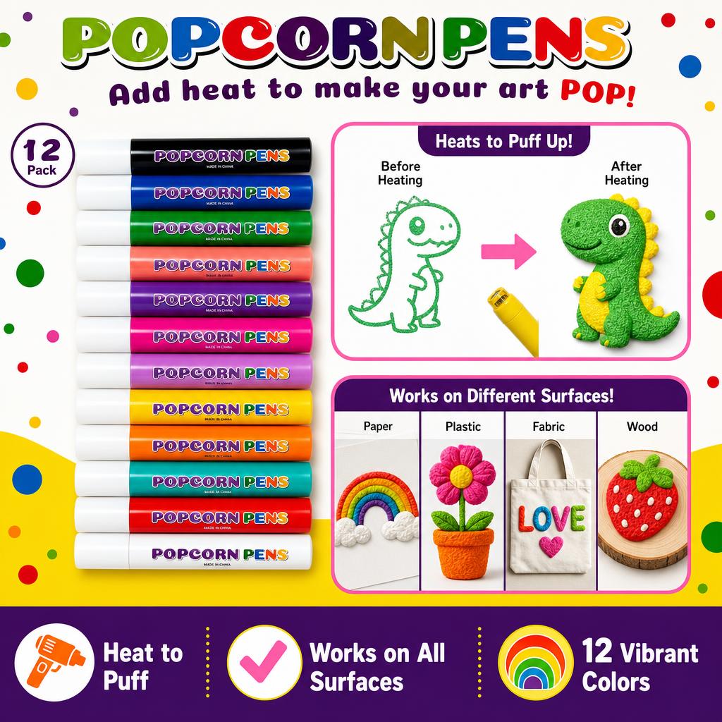 12 Color 3D Magic Heat Activat - đánh giá và giá Art Craft Stationery