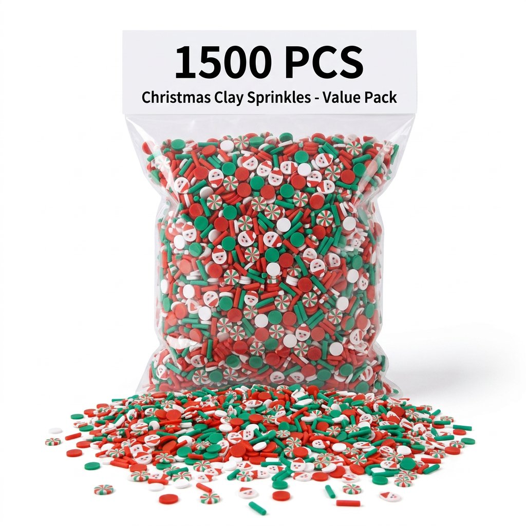 1500pcs Christmas Clay Sprinkl - đánh giá và giá Art Craft Easter