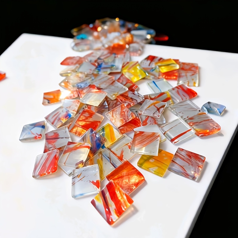 100g square mosaic hand-painte - đánh giá và giá Art Craft Bar