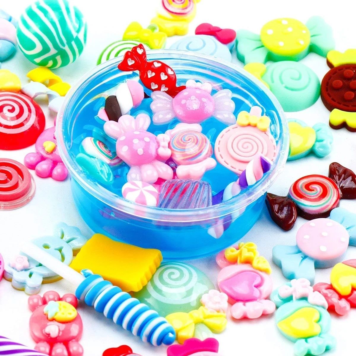 30pcs Random Candy Slime Charm - đánh giá và giá Art Craft Resin