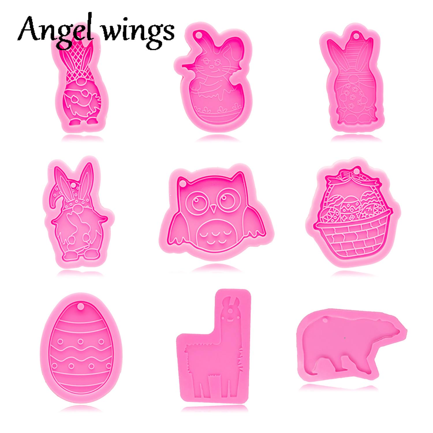 DY0943 Silicone Thỏ Phục Sinh/ - đánh giá và giá Art Craft Easter