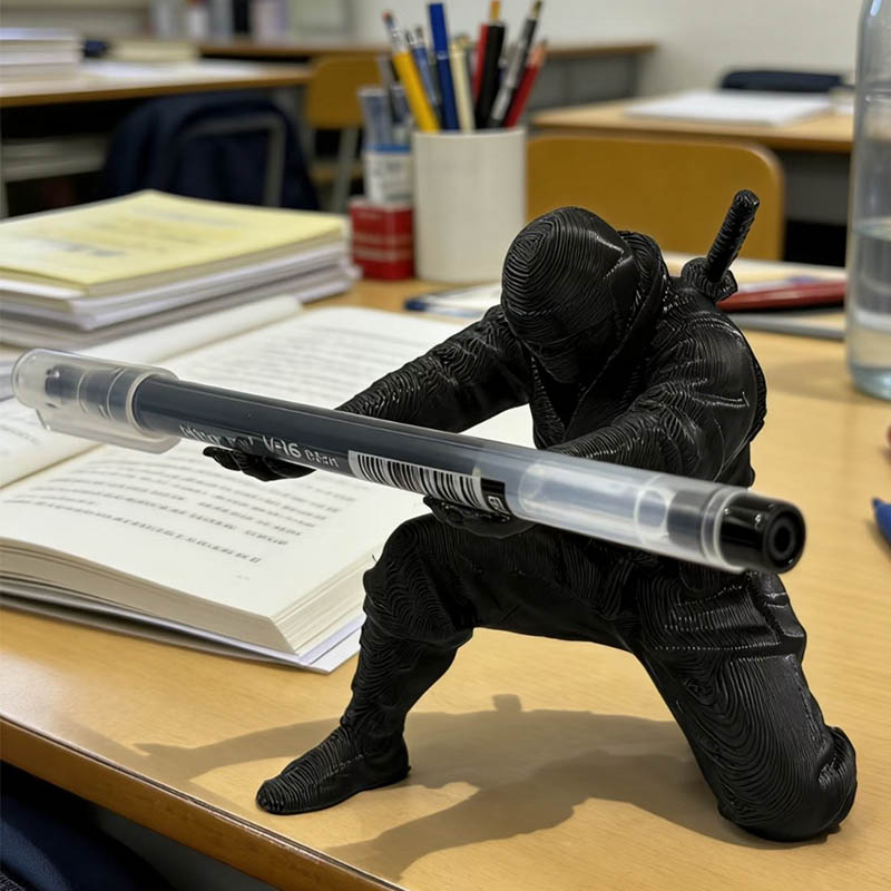 Desktop Art 3D Printed Ninja P - đánh giá và giá Art Craft Stationery