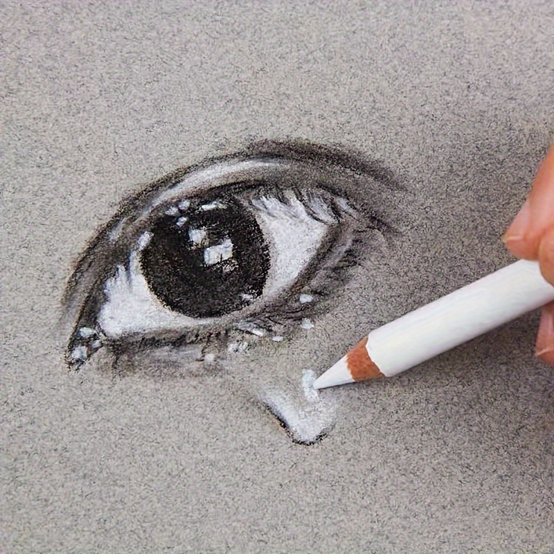 3/6pcsPiece White Charcoal Pen - đánh giá và giá Sketching Charcoal Set