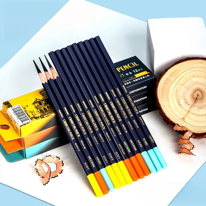 SAKURA Professional Charcoal W - đánh giá và giá Sketching Charcoal Set