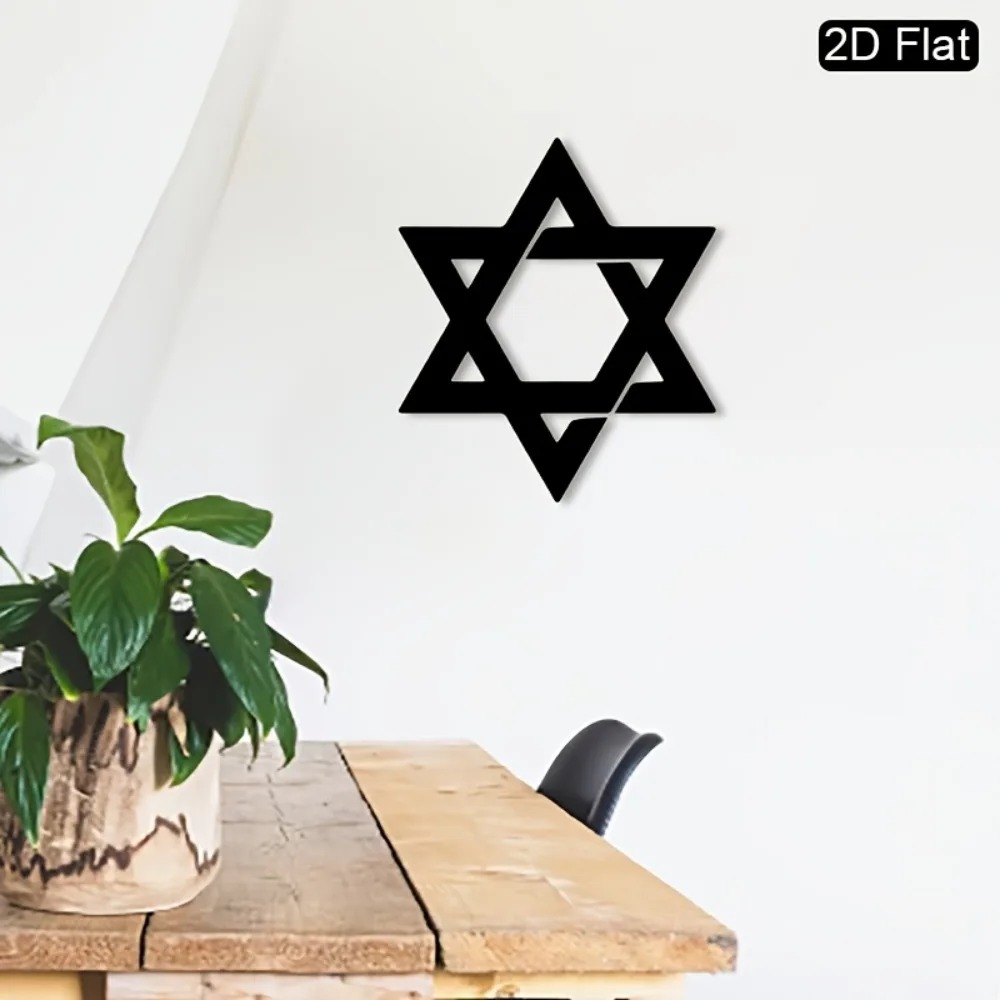 CIFBUY Iron Wall Art Star of D - đánh giá và giá Art & Craft World