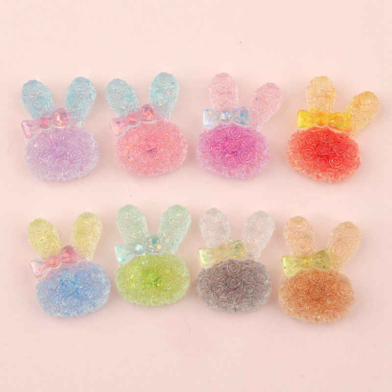 5PCS 18*25mm Luminous Gradient - đánh giá và giá Art Craft Resin