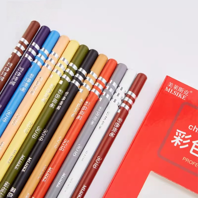 MLSIKE Color Charcoal Pencils  - đánh giá và giá Sketching Charcoal Set