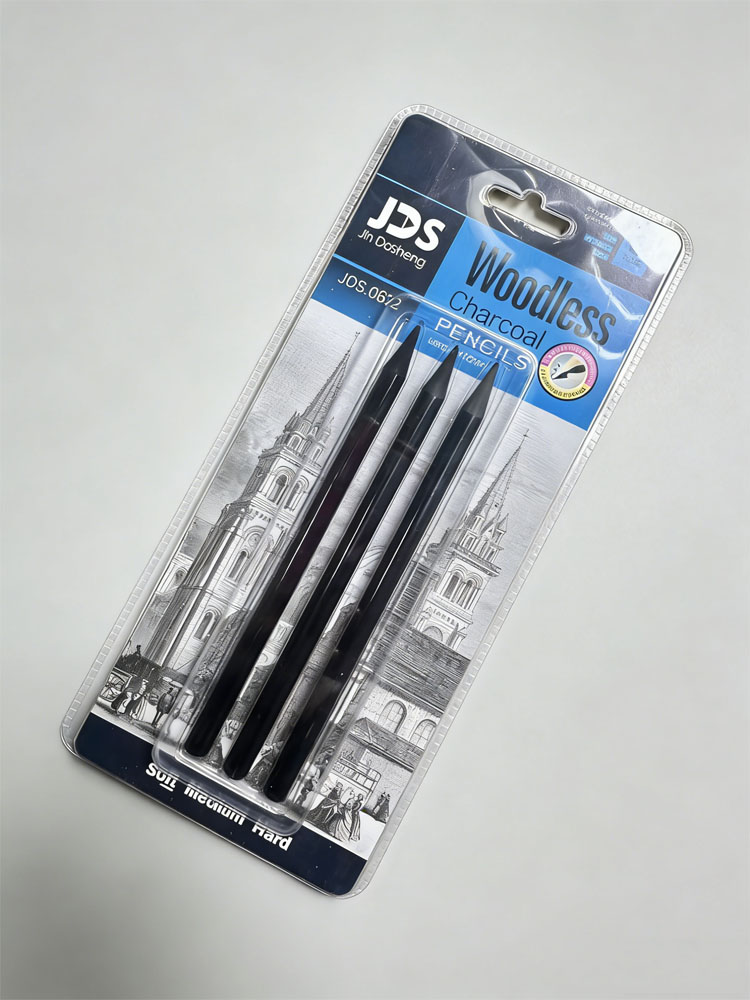 Professional Woodless Charcoal - đánh giá và giá Sketching Charcoal Set