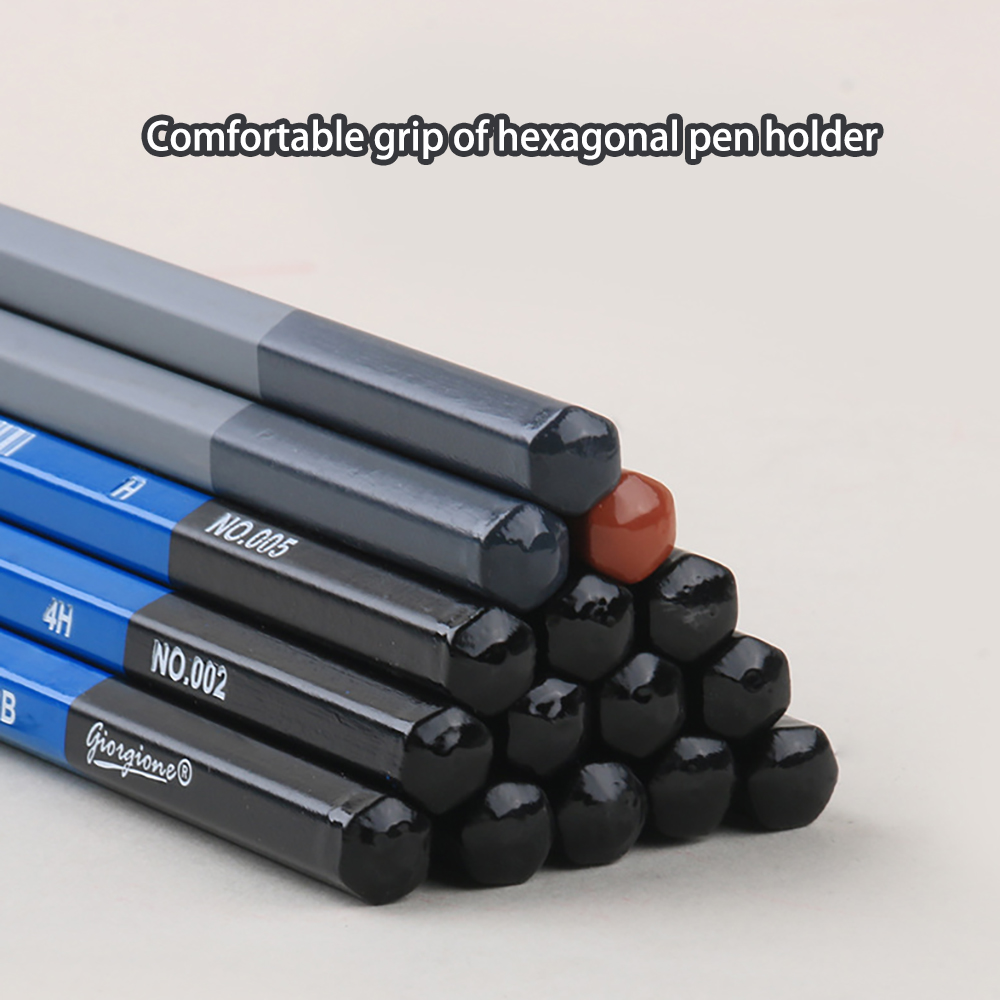 17 piece sketch pencil set, st - đánh giá và giá Sketching Charcoal Set