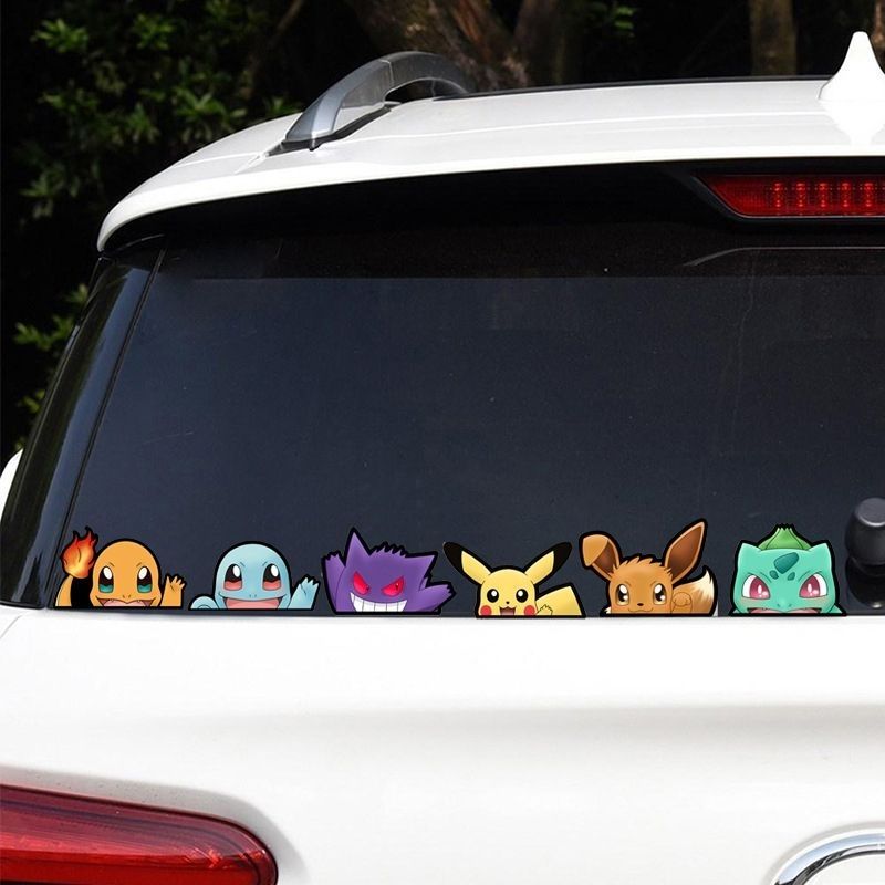 Pokémon Self-adhesive Car Stic - đánh giá và giá Art Craft Material