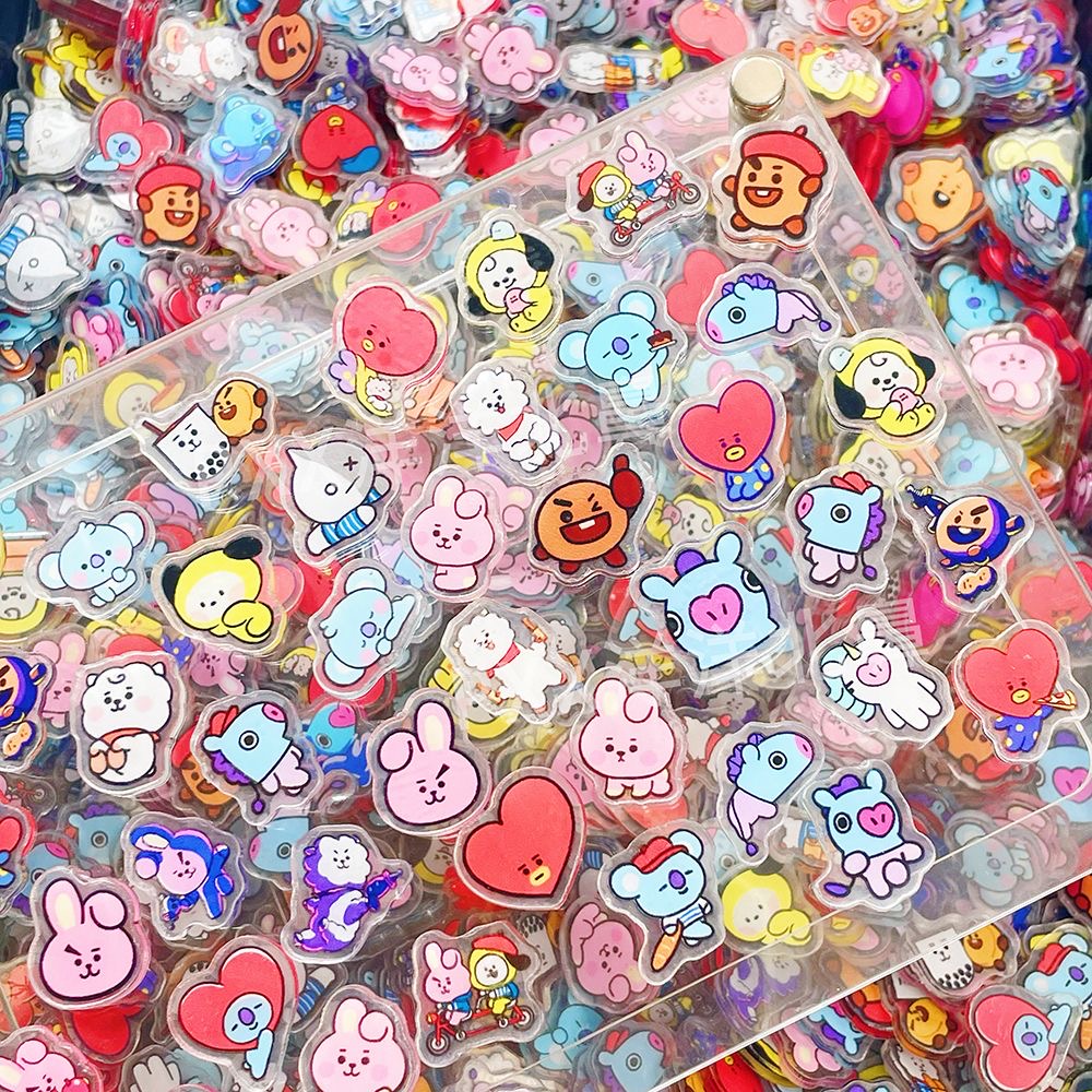 BT21 2cm exquisite acrylic she - đánh giá và giá Art Craft Material