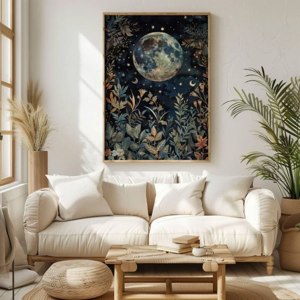 2pcs/set Boho Moon Botanical C - đánh giá và giá Art Craft William Morris