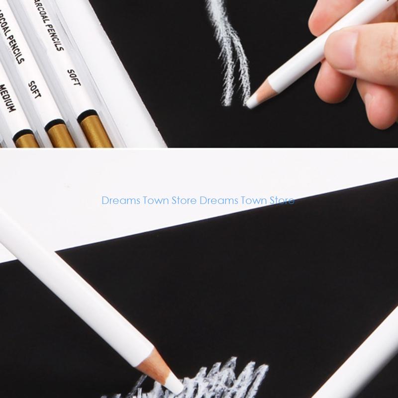 HX6A 6 Chiếc Động Nghệ Sĩ Than - đánh giá và giá Sketching Charcoal Set
