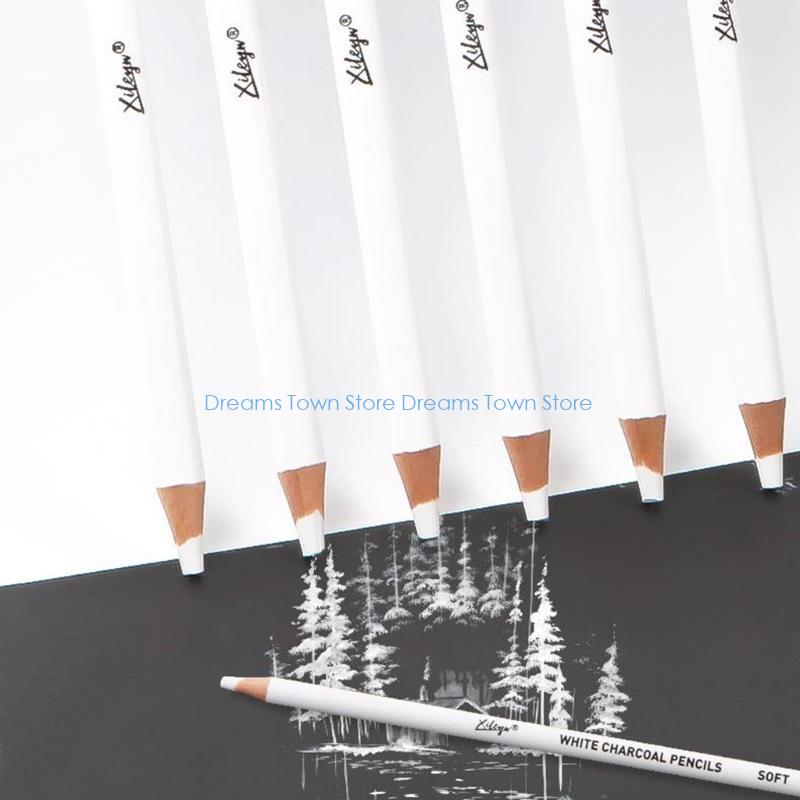HX6A 6 Chiếc Động Nghệ Sĩ Than - đánh giá và giá Sketching Charcoal Set