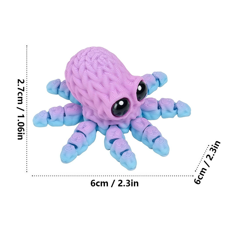 Adorable 3D Printed Octopus Fr - đánh giá và giá Art Craft Easter