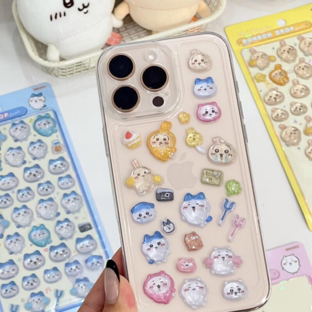 Cute Chiikawa 3D Crystal Embos - đánh giá và giá Art Craft Stationery