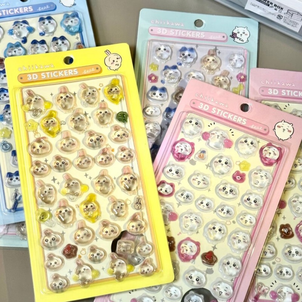 Cute Chiikawa 3D Crystal Embos - đánh giá và giá Art Craft Stationery