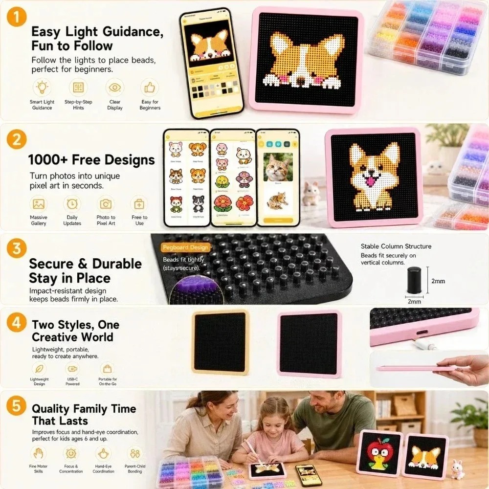 App Controlled LED Pixel Light - đánh giá và giá Art Craft App