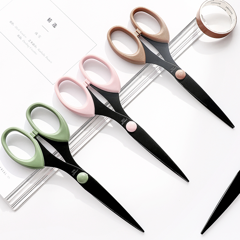1-5Pcs Morandi Color Scissor S - đánh giá và giá Art Craft Stationery