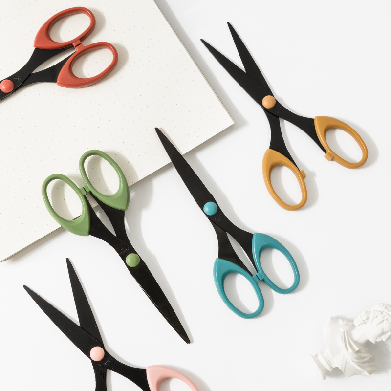 1-5Pcs Morandi Color Scissor S - đánh giá và giá Art Craft Stationery