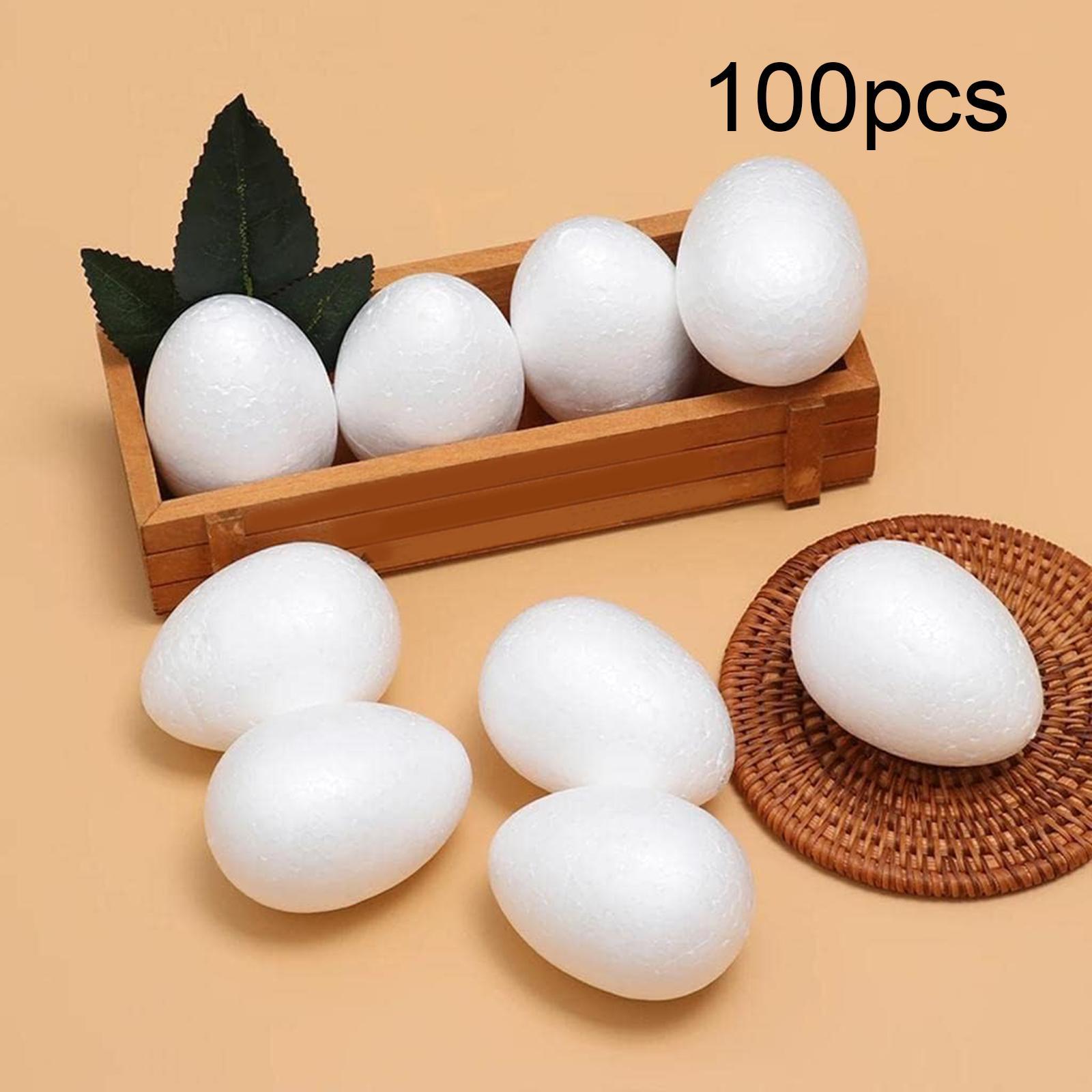Foam Easter Eggs White Craft D - đánh giá và giá Art Craft Easter